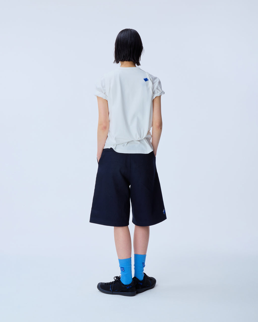 Ader Error - Sig; BL Tag shorts 01 (Navy) product image 8 | TRAB K-Fashion Australia