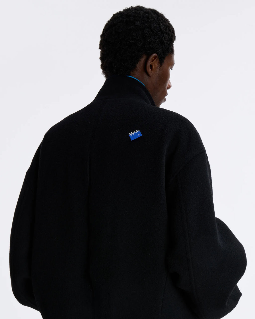 Ader Error - Sig; BL Tag Crop Coat 01 (Noir) product image 5 | TRAB K-Fashion Australia