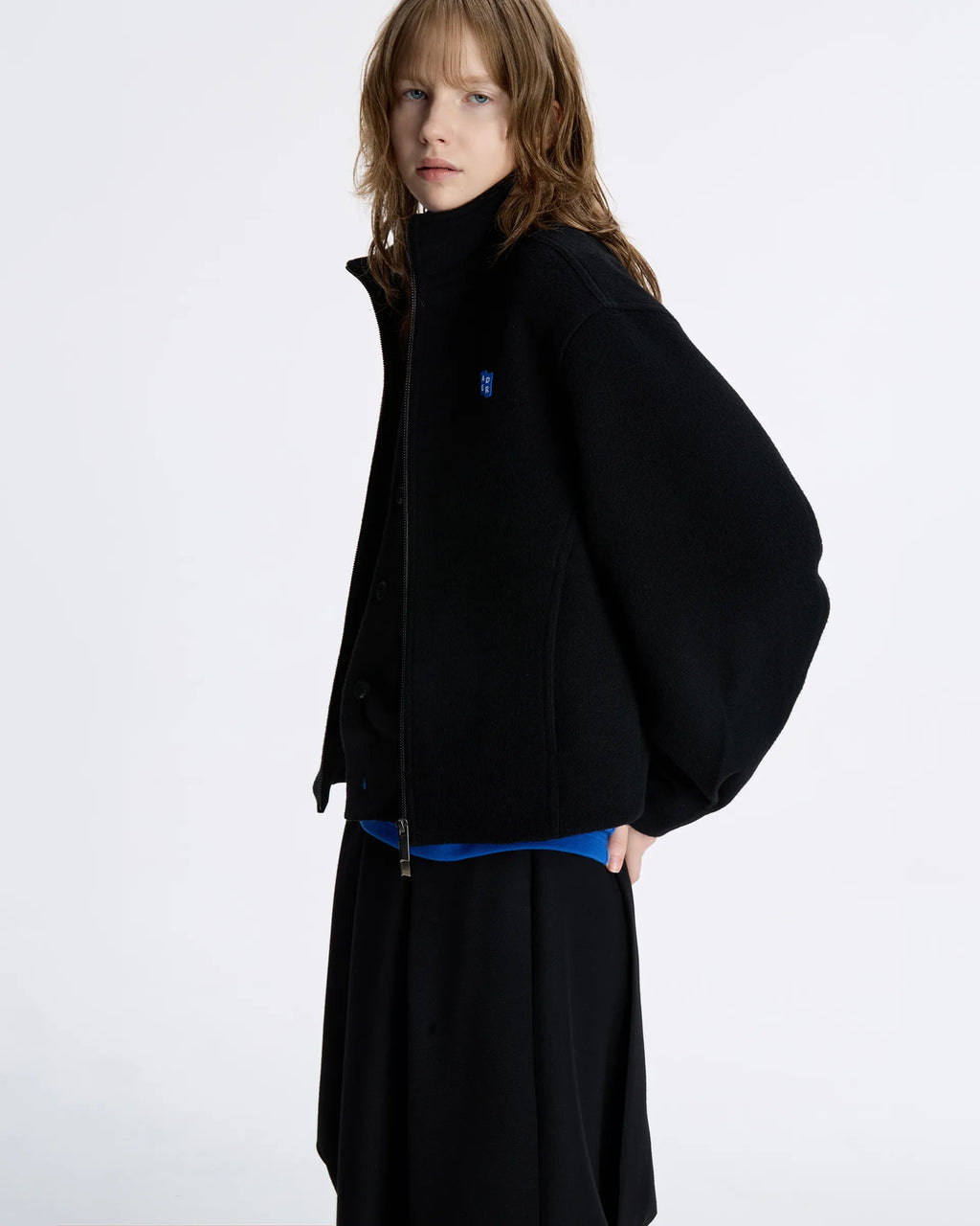 Ader Error - Sig; BL Tag Crop Coat 01 (Noir) product image 15 | TRAB K-Fashion Australia