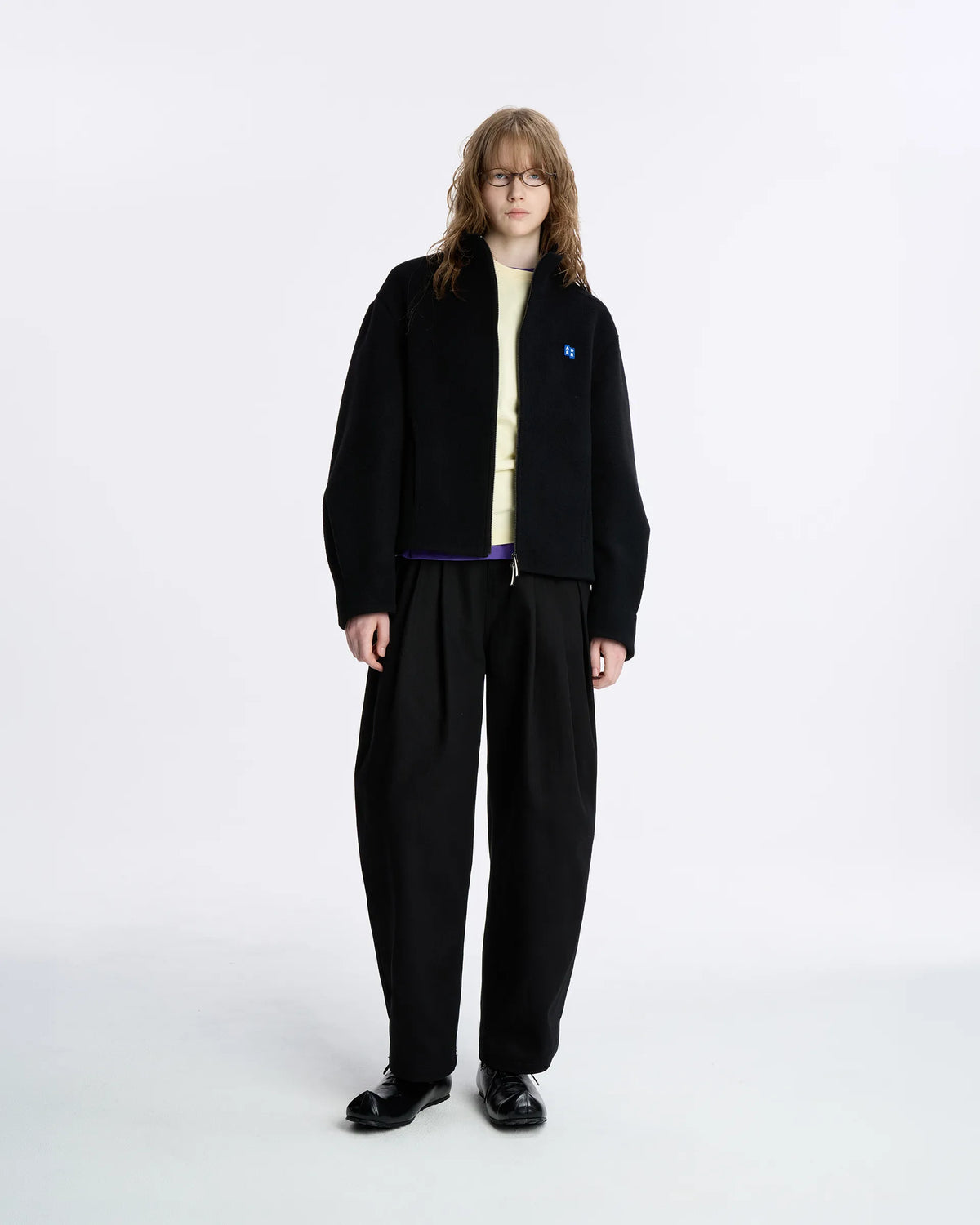 Ader Error - Sig; BL Tag Crop Coat 01 (Noir) product image 12 | TRAB K-Fashion Australia