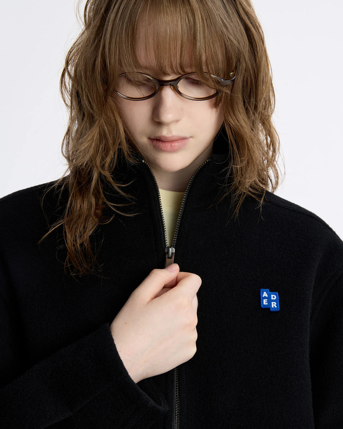 Ader Error - Sig; BL Tag Crop Coat 01 (Noir) product image 13 | TRAB K-Fashion Australia