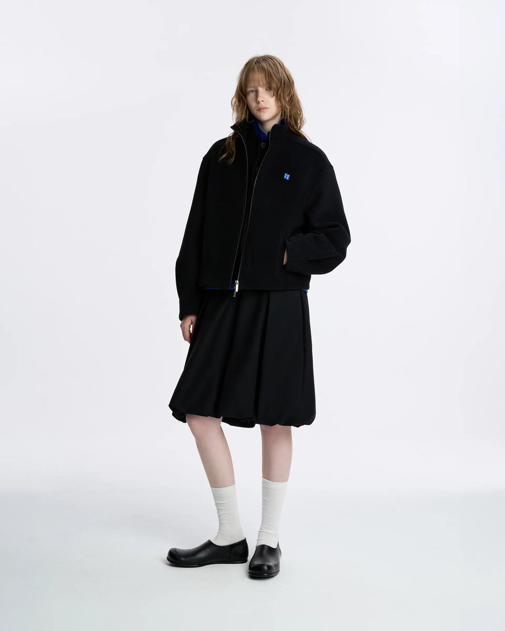 Ader Error - Sig; BL Tag Crop Coat 01 (Noir) product image 14 | TRAB K-Fashion Australia