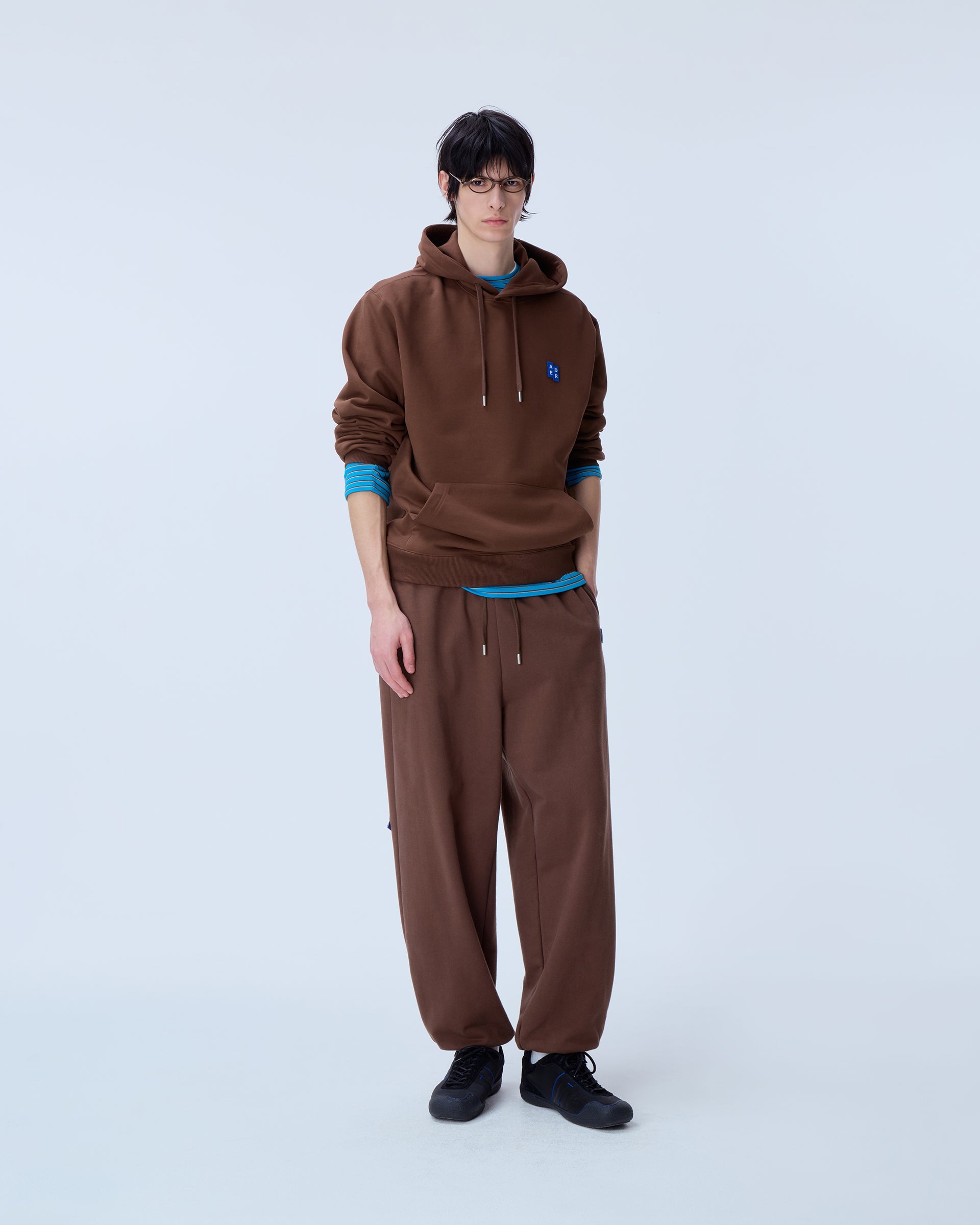 Ader Error - Sig; BL Tag hoodie 01 (Brown) product image 12 | TRAB K-Fashion Australia
