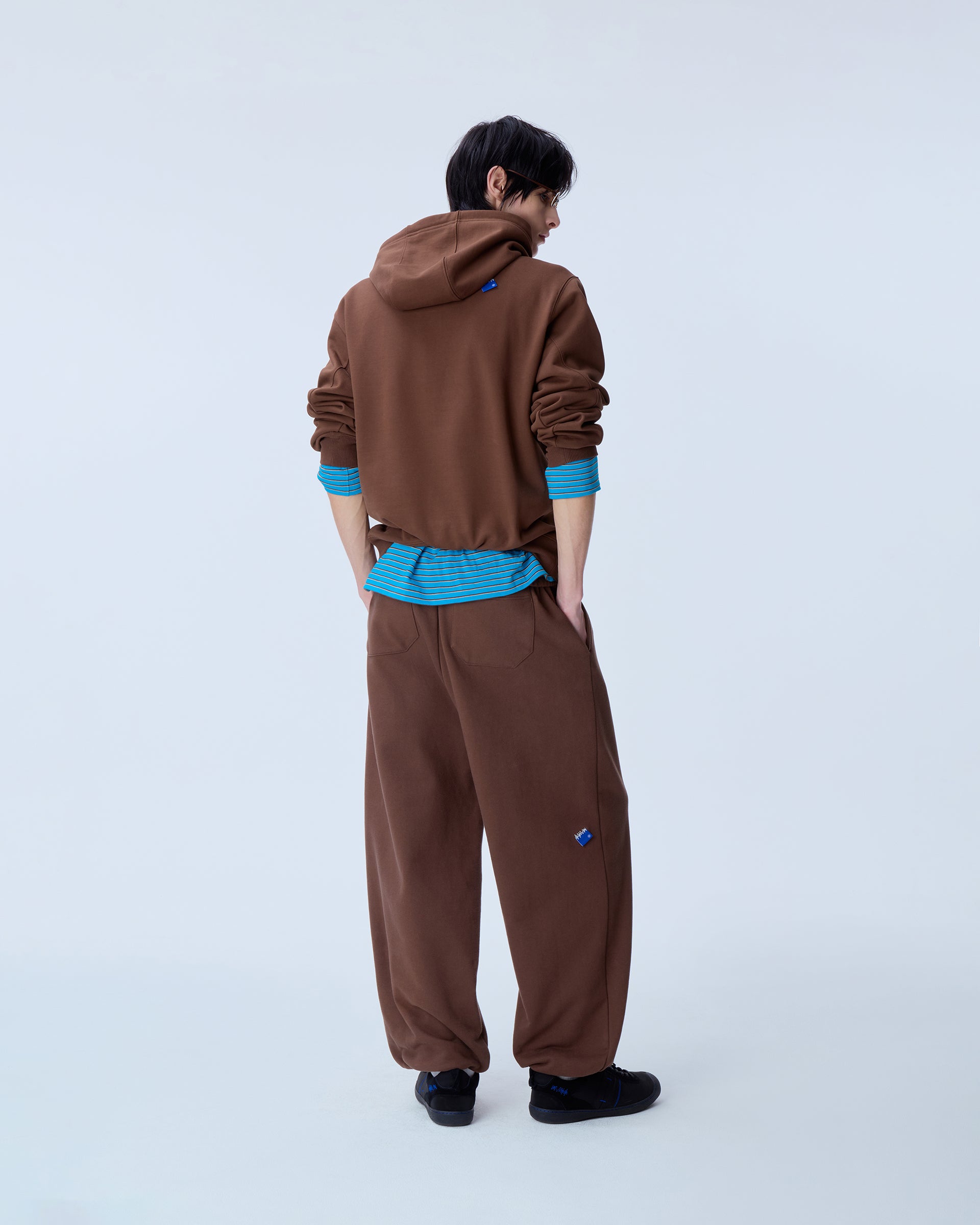 Ader Error - Sig; BL Tag hoodie 01 (Brown) product image 14 | TRAB K-Fashion Australia