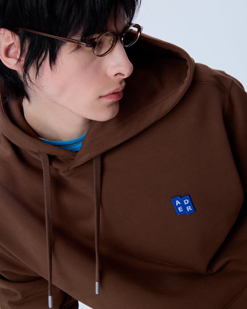 Ader Error - Sig; BL Tag hoodie 01 (Brown) product image 15 | TRAB K-Fashion Australia