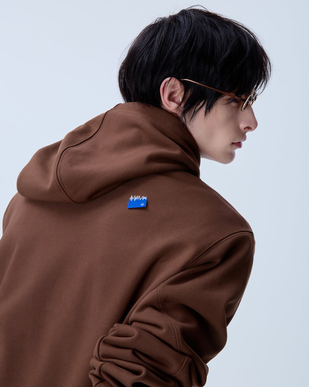 Ader Error - Sig; BL Tag hoodie 01 (Brown) product image 16 | TRAB K-Fashion Australia