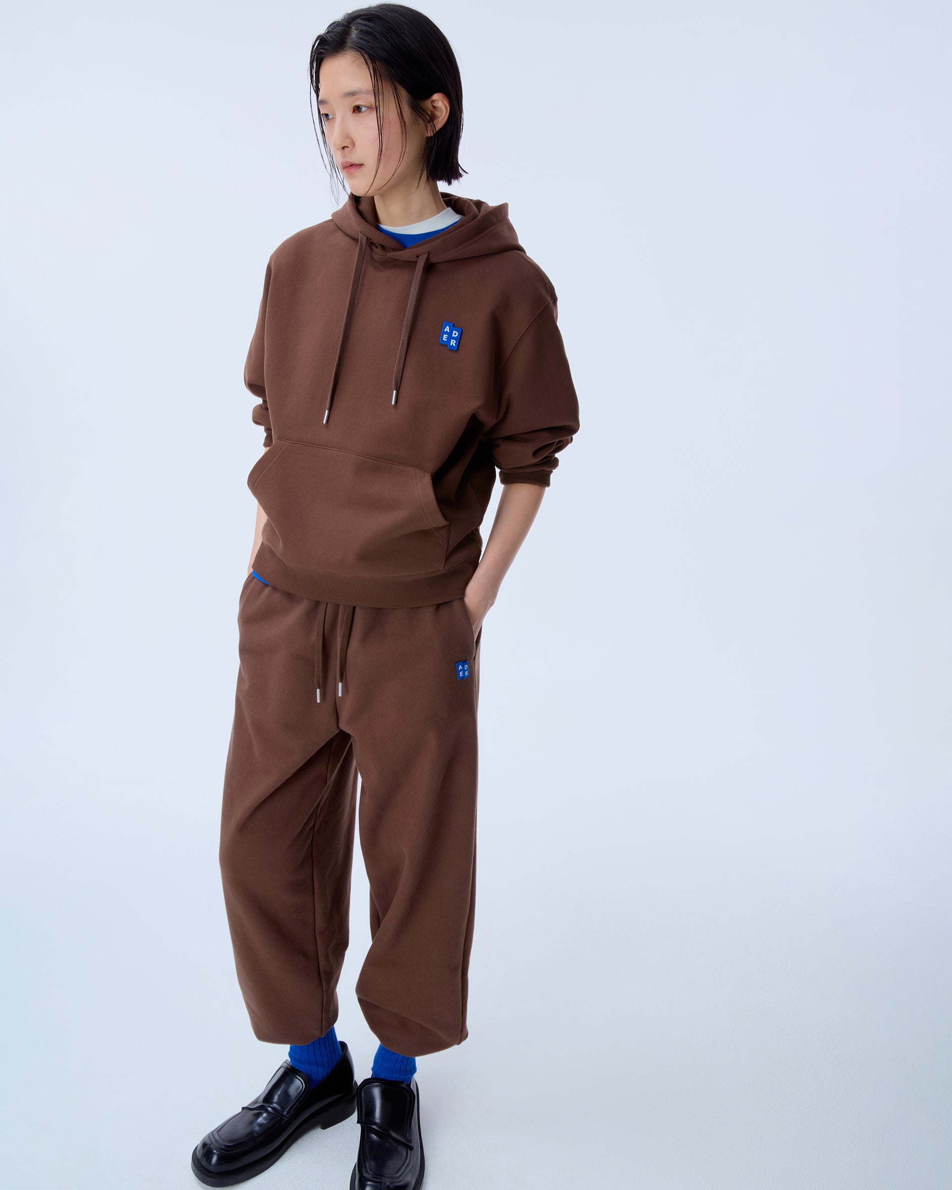 Ader Error - Sig; BL Tag hoodie 01 (Brown) product image 9 | TRAB K-Fashion Australia