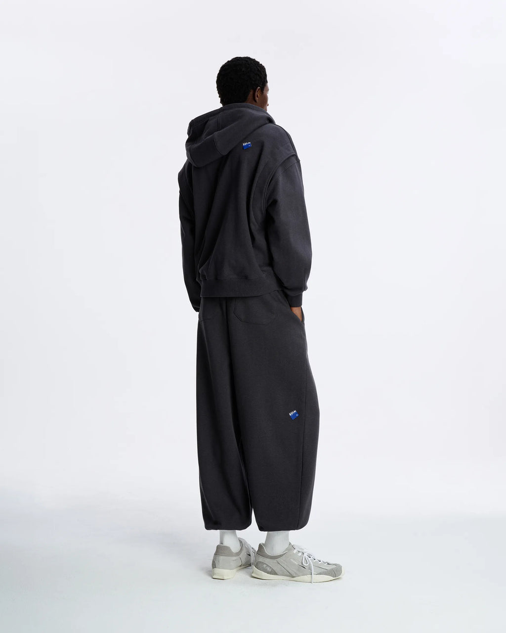 Ader Error - Sig; BL Tag Hoodie Jacket 01 (Charcoal) product image 3 | TRAB K-Fashion Australia
