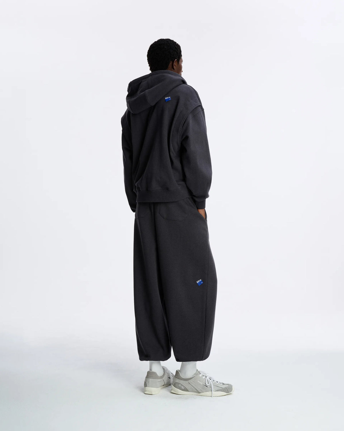 Ader Error - Sig; BL Tag Hoodie Jacket 01 (Charcoal) product image 3 | TRAB K-Fashion Australia