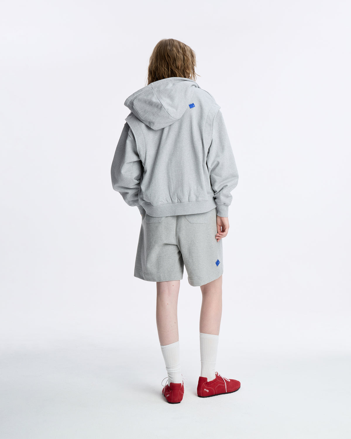 Ader Error - Sig; BL Tag Hoodie Jacket 01 (Grey) product image 9 | TRAB K-Fashion Australia