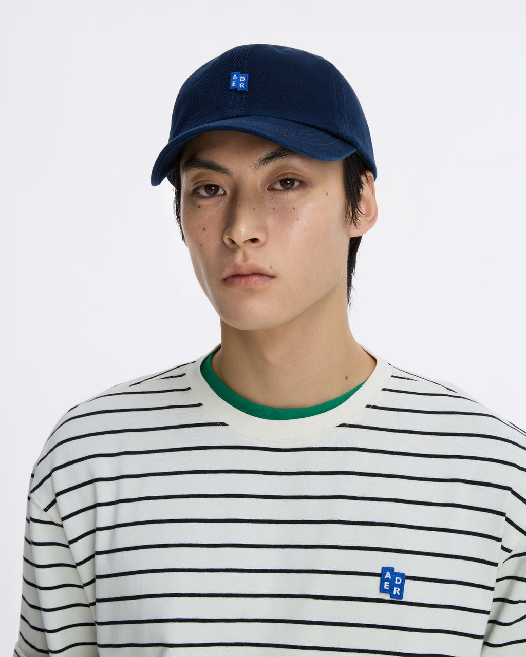Ader Error - Sig; BL Tag cap 01 (Washed Navy) product image 5 | TRAB K-Fashion Australia