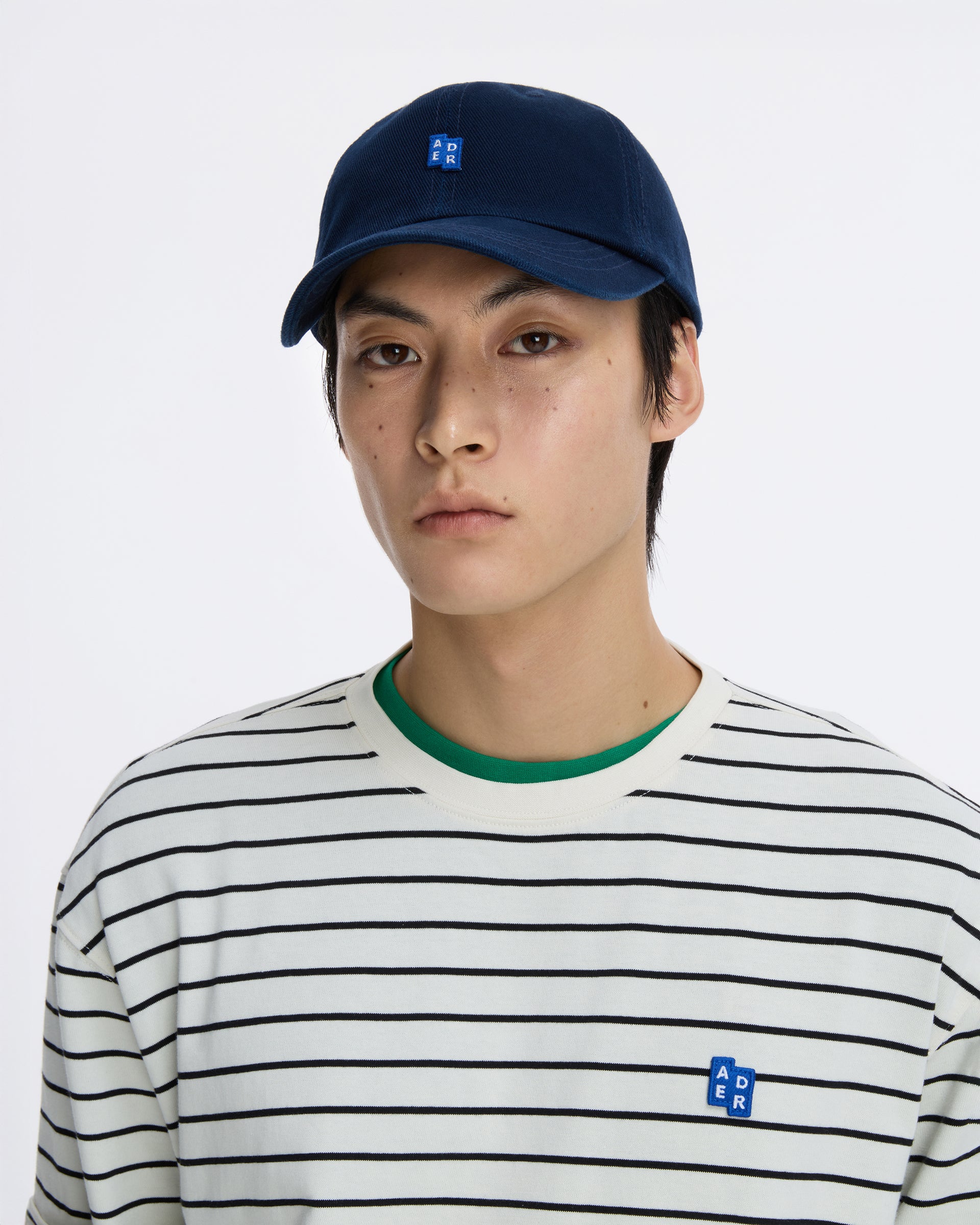 Ader Error - Sig; BL Tag cap 01 (Washed Navy) product image 5 | TRAB K-Fashion Australia
