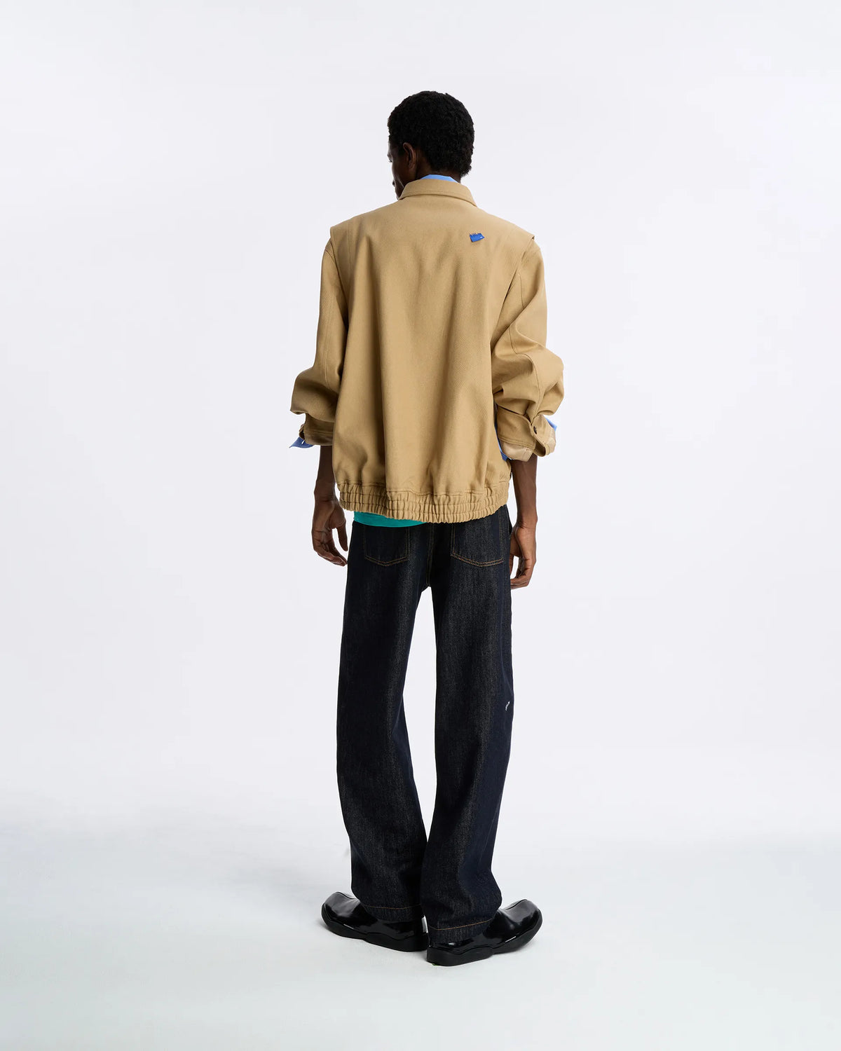 Ader Error - Sig; BL Tag Coach Jacket 01 (Beige) product image 3 | TRAB K-Fashion Australia