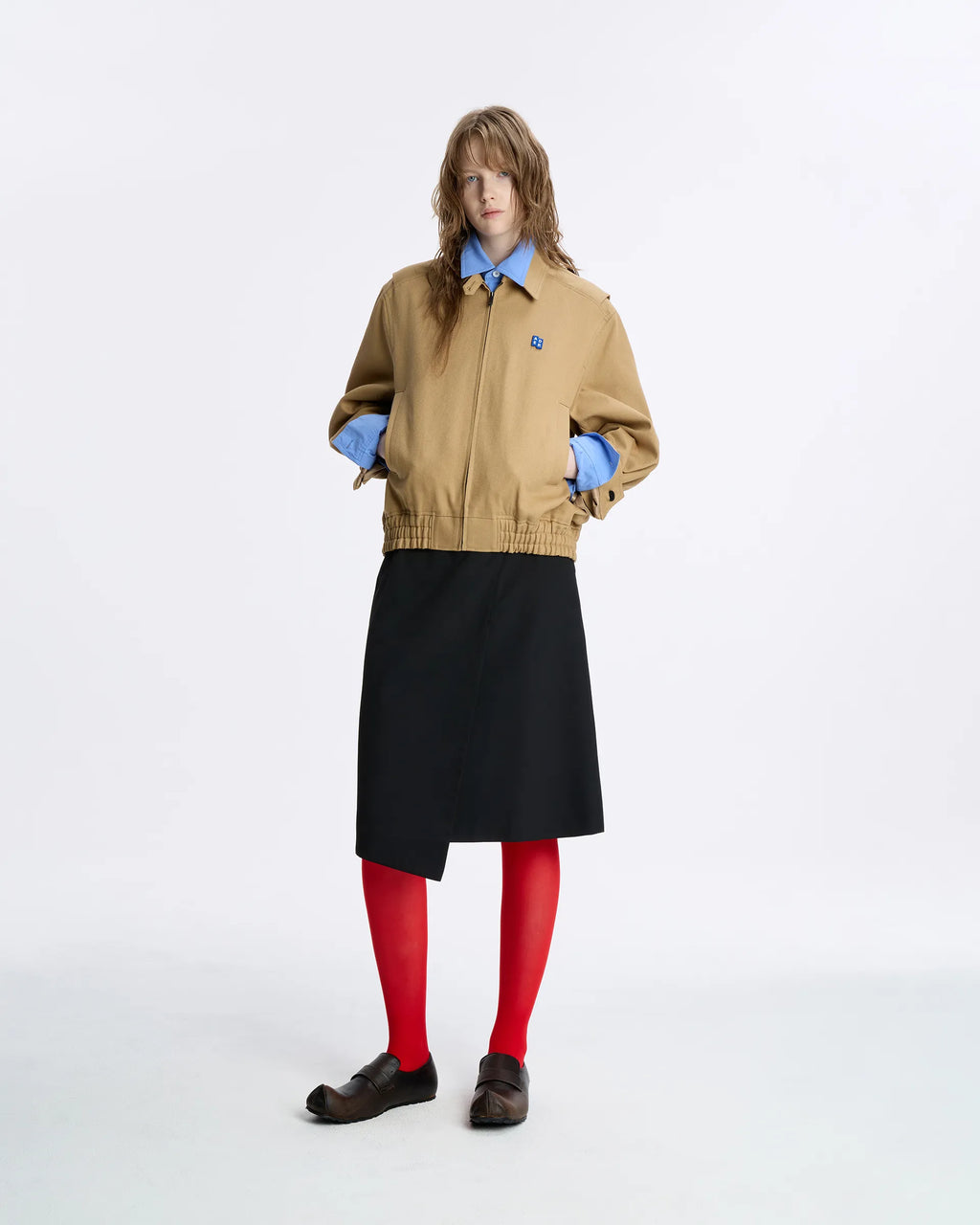 Ader Error - Sig; BL Tag Coach Jacket 01 (Beige) product image 9 | TRAB K-Fashion Australia