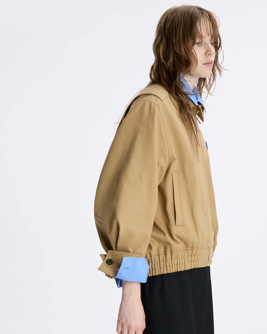 Ader Error - Sig; BL Tag Coach Jacket 01 (Beige) product image 12 | TRAB K-Fashion Australia
