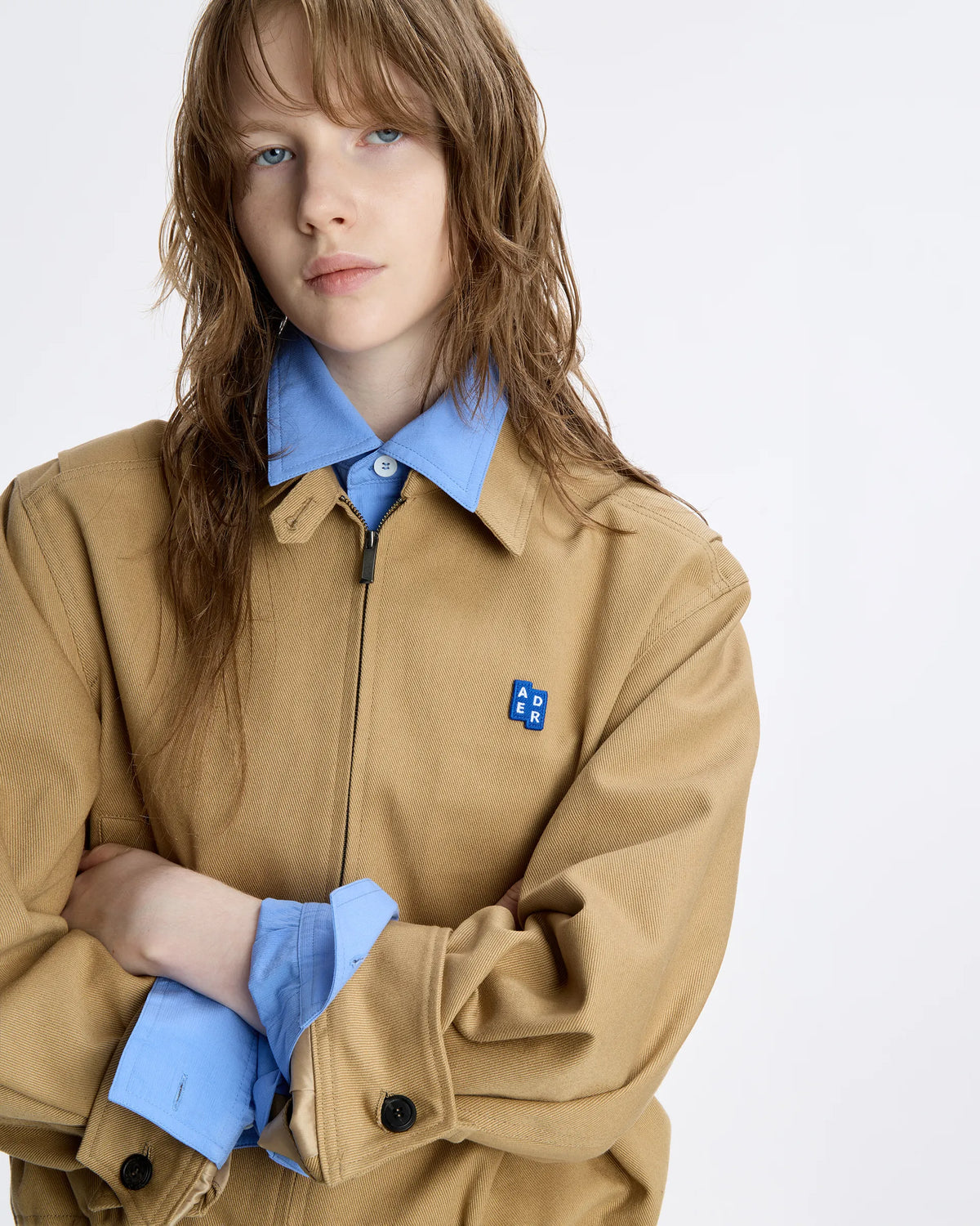Ader Error - Sig; BL Tag Coach Jacket 01 (Beige) product image 13 | TRAB K-Fashion Australia