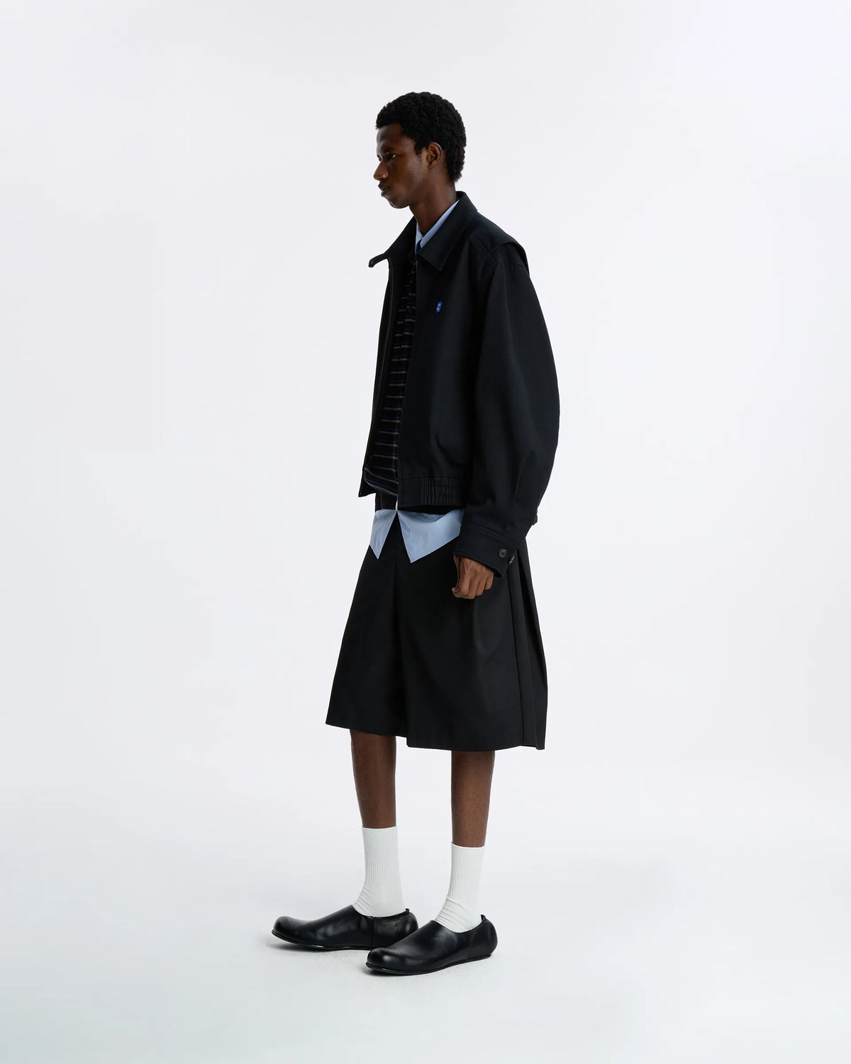 Ader Error - Sig; BL Tag Coach Jacket 01 (Noir) product image 2 | TRAB K-Fashion Australia