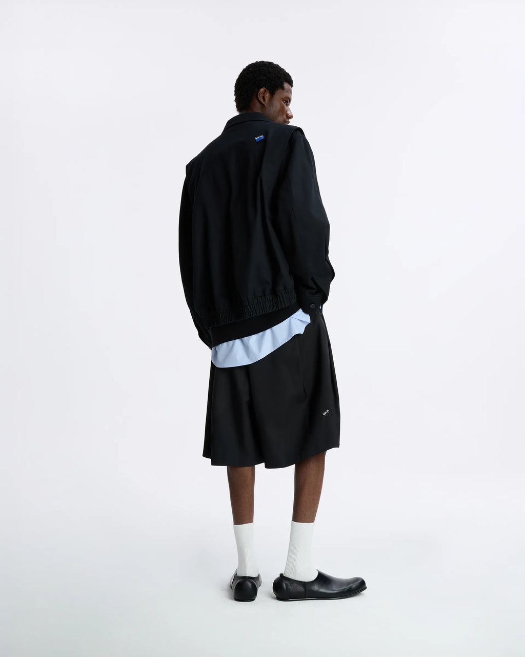 Ader Error - Sig; BL Tag Coach Jacket 01 (Noir) product image 3 | TRAB K-Fashion Australia