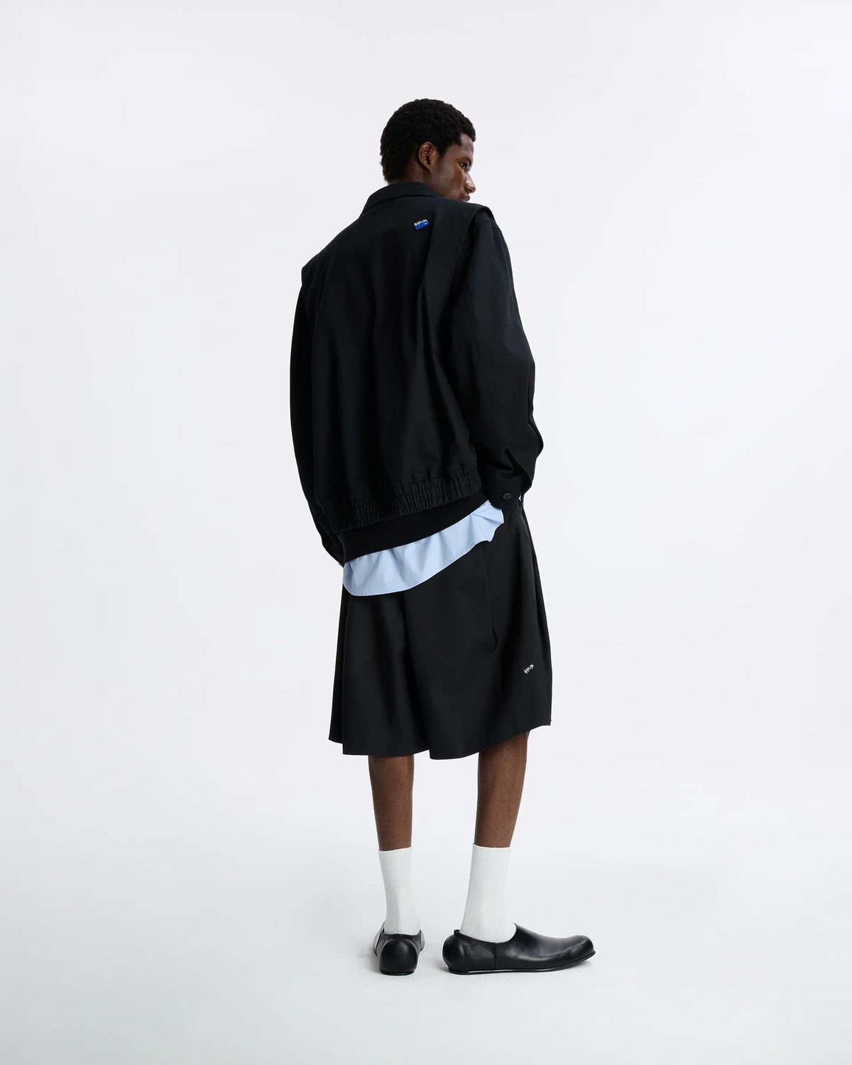 Ader Error - Sig; BL Tag Coach Jacket 01 (Noir) product image 3 | TRAB K-Fashion Australia