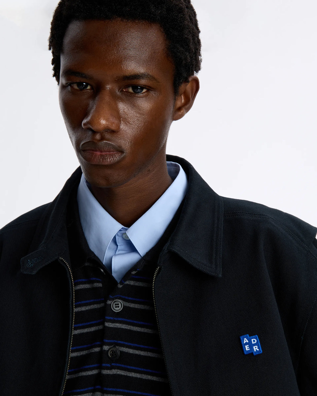 Ader Error - Sig; BL Tag Coach Jacket 01 (Noir) product image 4 | TRAB K-Fashion Australia