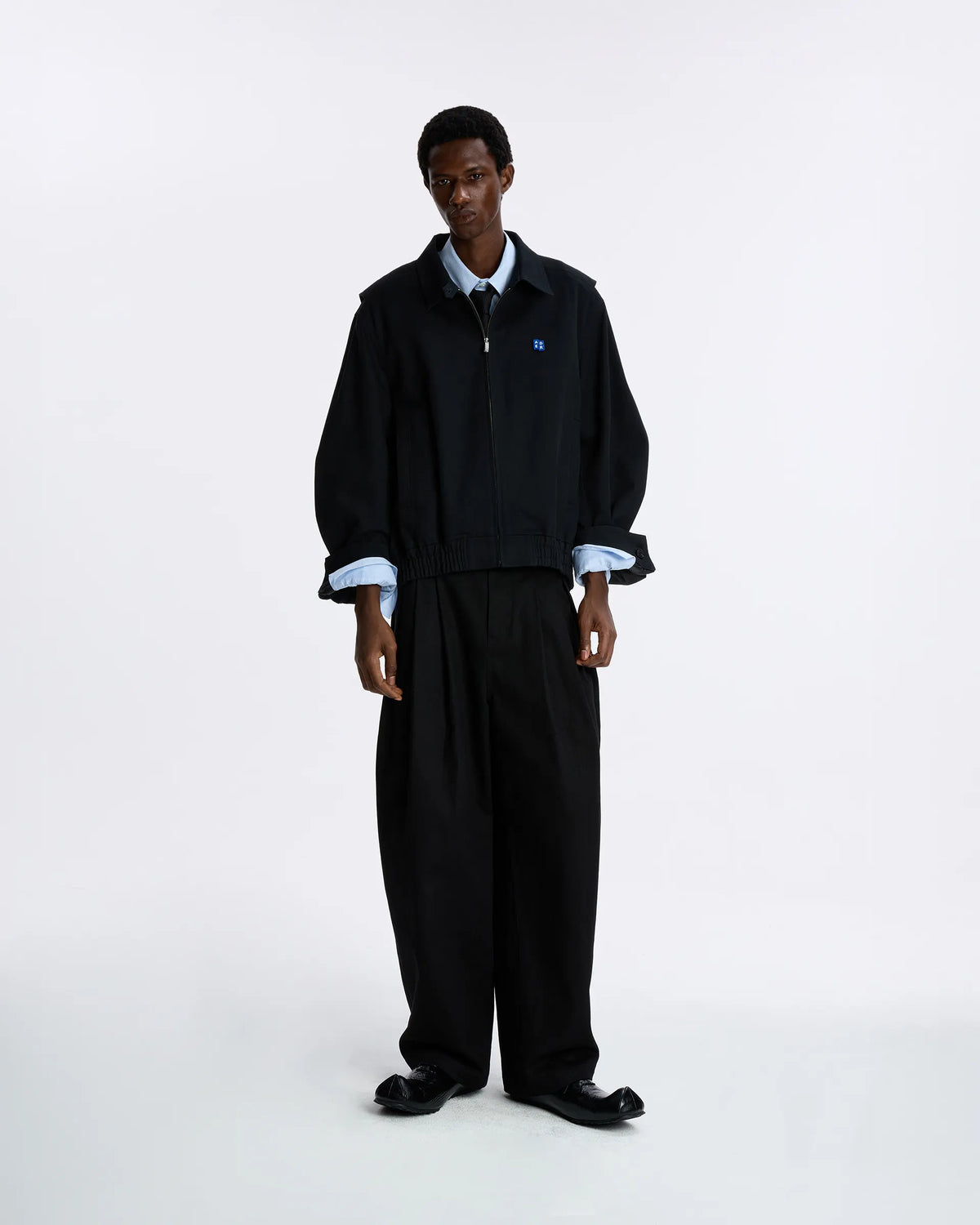Ader Error - Sig; BL Tag Coach Jacket 01 (Noir) product image 6 | TRAB K-Fashion Australia
