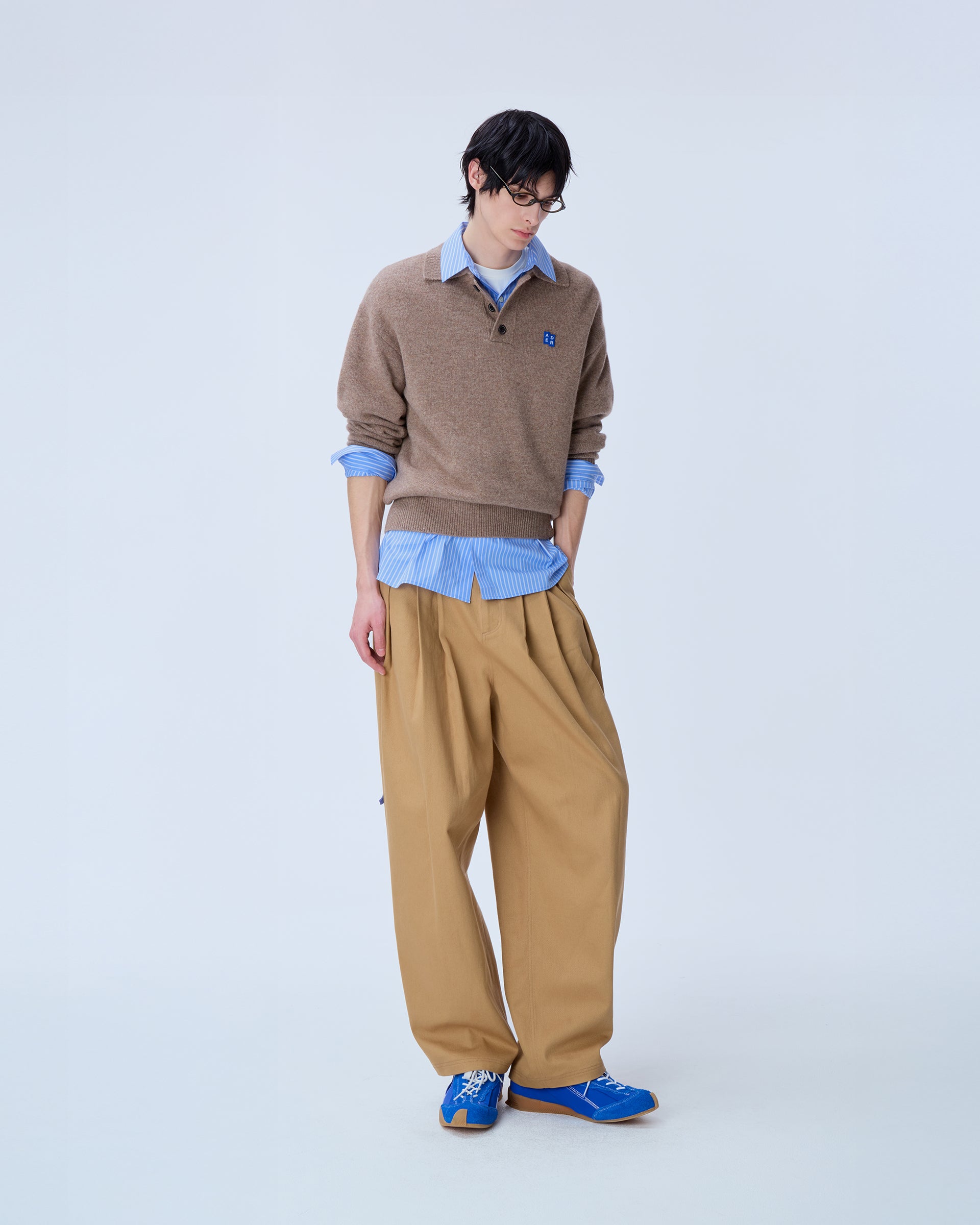 Ader Error - Sig; BL Tag knit 02 (Beige) product image 10 | TRAB K-Fashion Australia