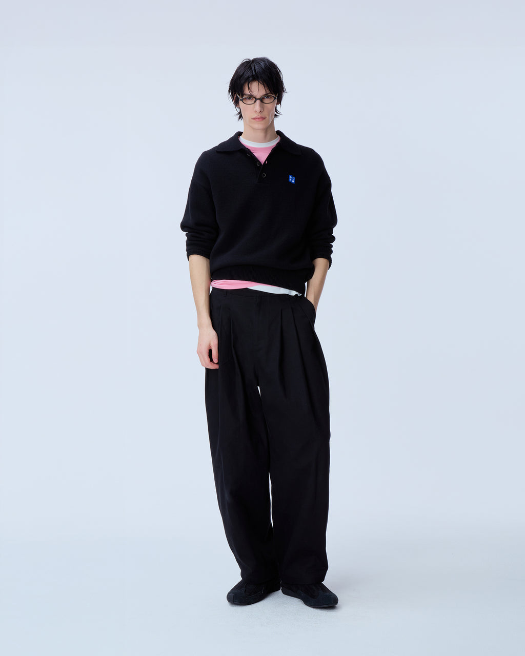 Ader Error - Sig; BL Tag knit 02 (Noir) product image 10 | TRAB K-Fashion Australia