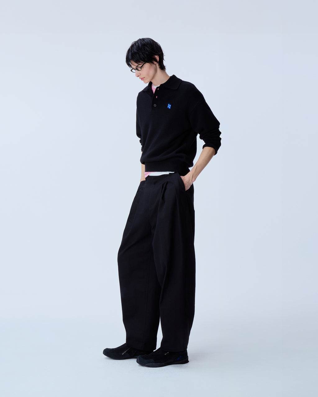 Ader Error - Sig; BL Tag knit 02 (Noir) product image 11 | TRAB K-Fashion Australia