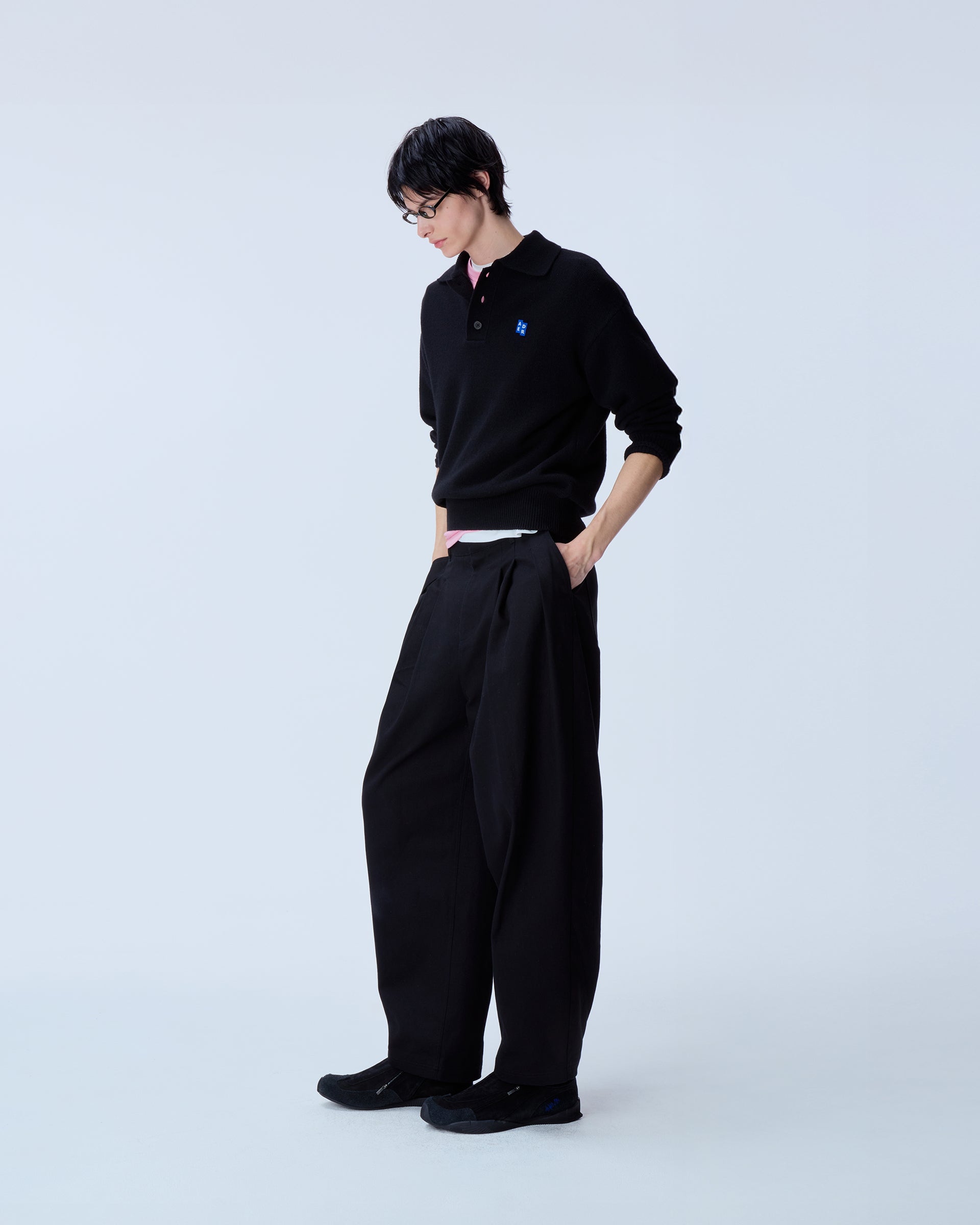Ader Error - Sig; BL Tag knit 02 (Noir) product image 11 | TRAB K-Fashion Australia