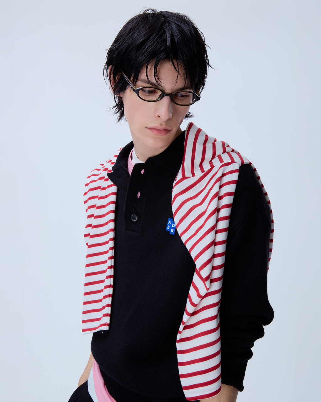 Ader Error - Sig; BL Tag knit 02 (Noir) product image 16 | TRAB K-Fashion Australia