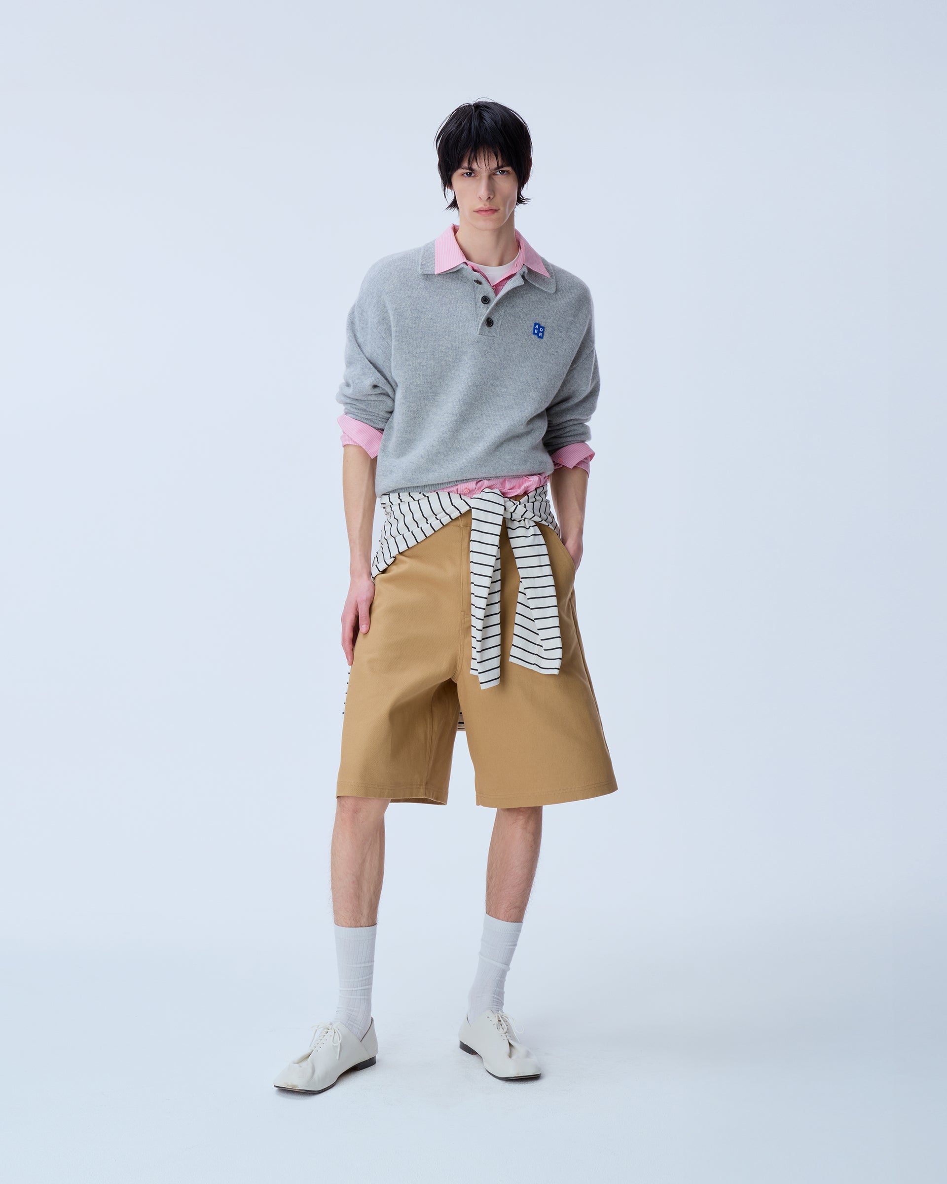 Ader Error - Sig; BL Tag knit 02 (Grey) product image 9 | TRAB K-Fashion Australia