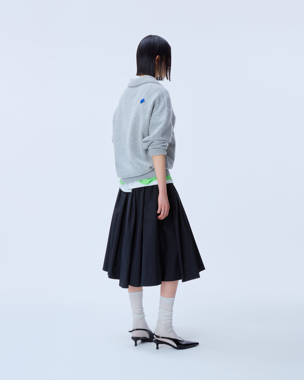 Ader Error - Sig; BL Tag knit 02 (Grey) product image 3 | TRAB K-Fashion Australia