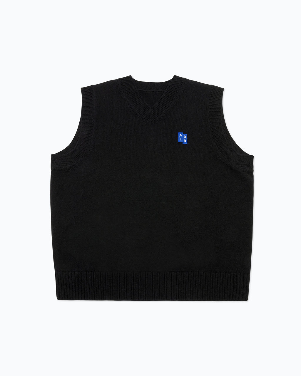 Ader Error - Sig; BL Tag knit vest 01 (Noir) product image 7 | TRAB K-Fashion Australia