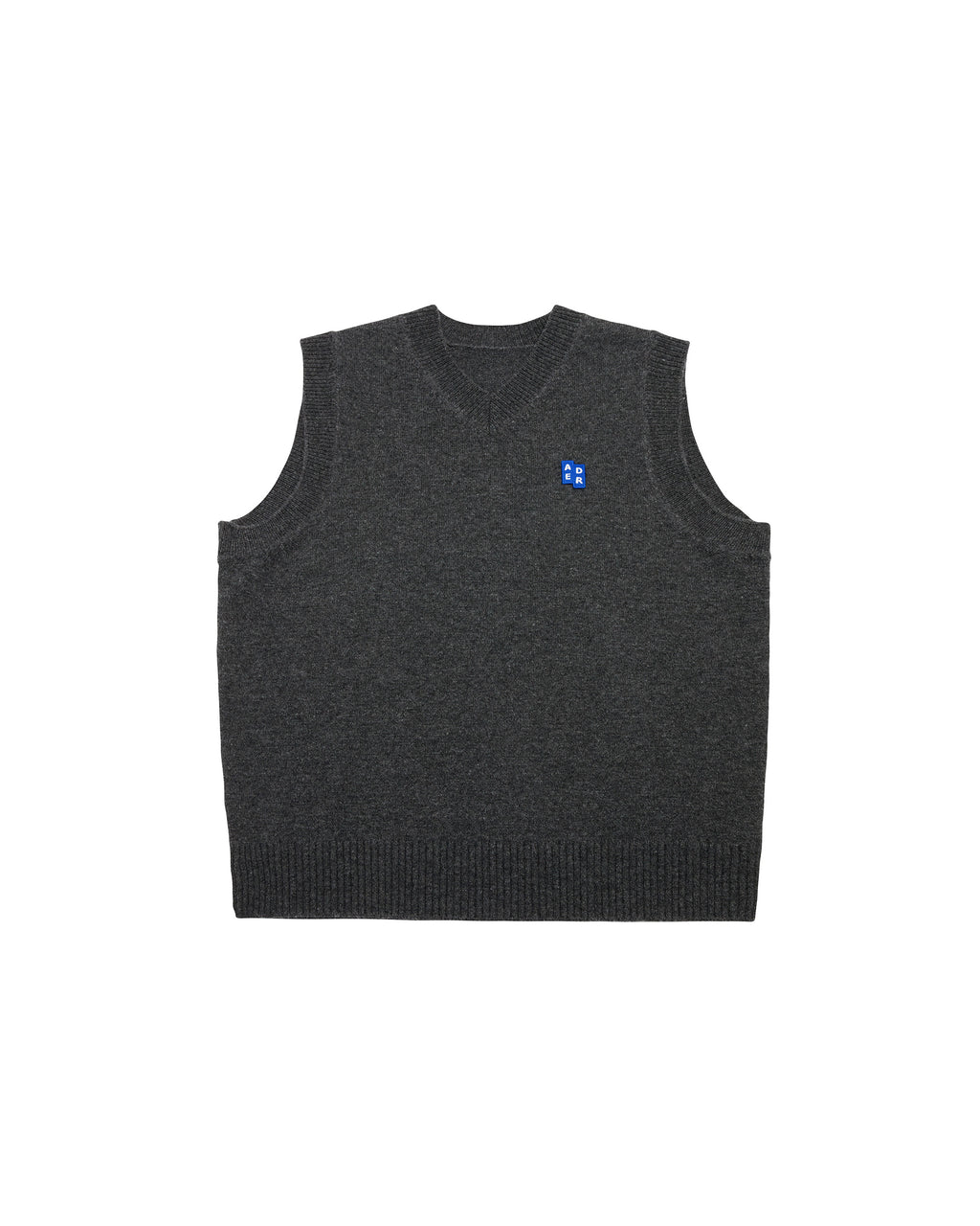 Ader Error - Sig; BL Tag knit vest 01 (Charcoal) product image 6 | TRAB K-Fashion Australia