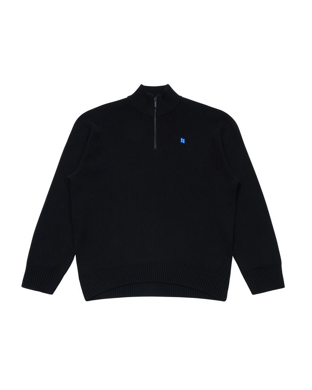 Ader Error - Sig; BL Tag Half Zip-Up Knit 01 (Noir) product image 17 | TRAB K-Fashion Australia