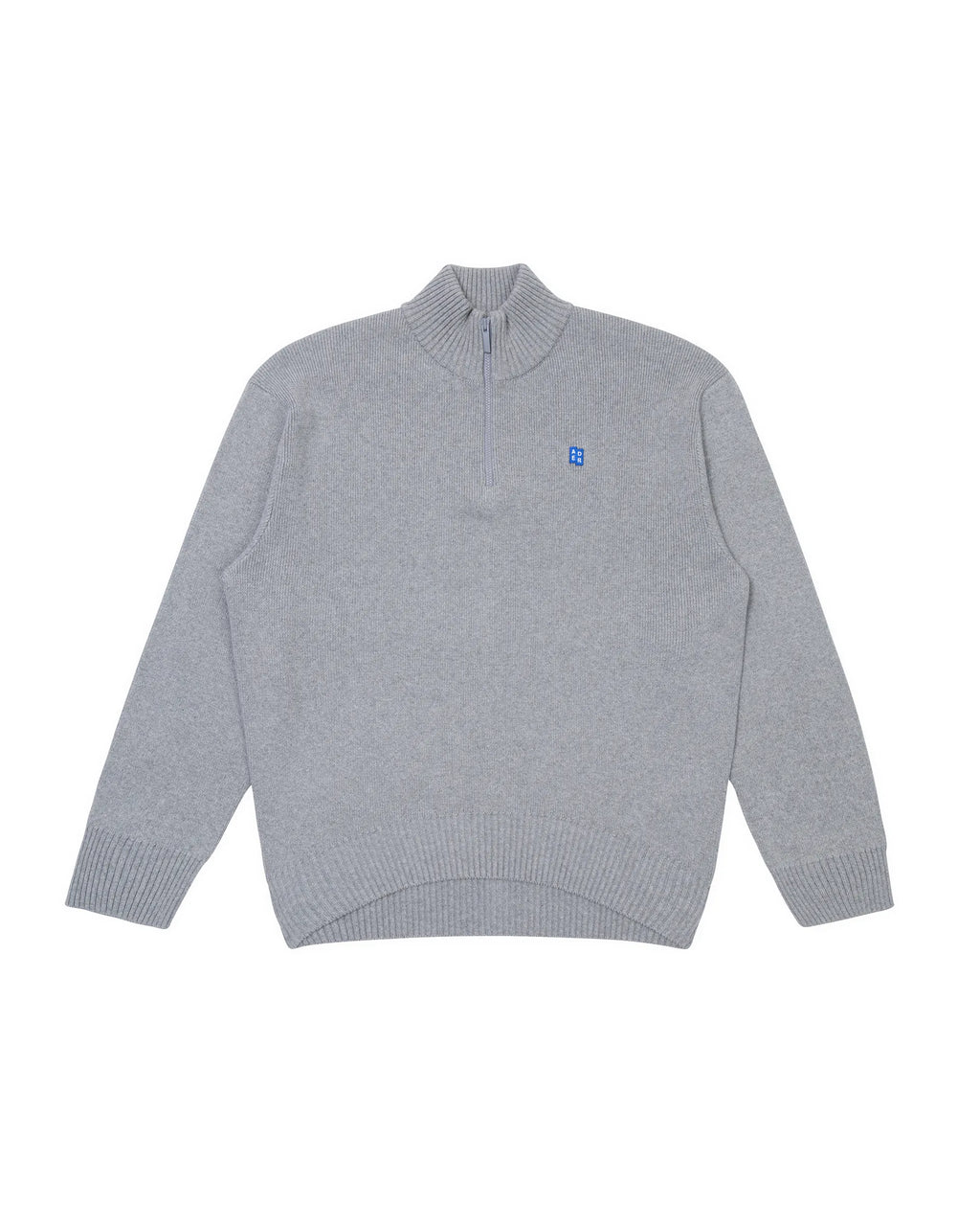 Ader Error - Sig; BL Tag Half Zip-Up Knit 01 (Grey) product image 17 | TRAB K-Fashion Australia