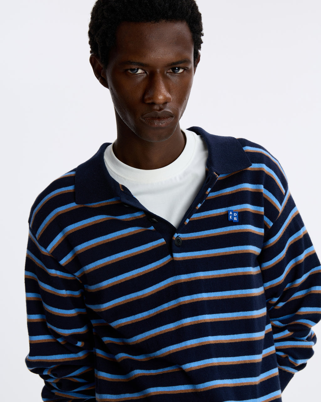 Ader Error - Sig; BL Tag Knit 04 (Navy) product image 6 | TRAB K-Fashion Australia