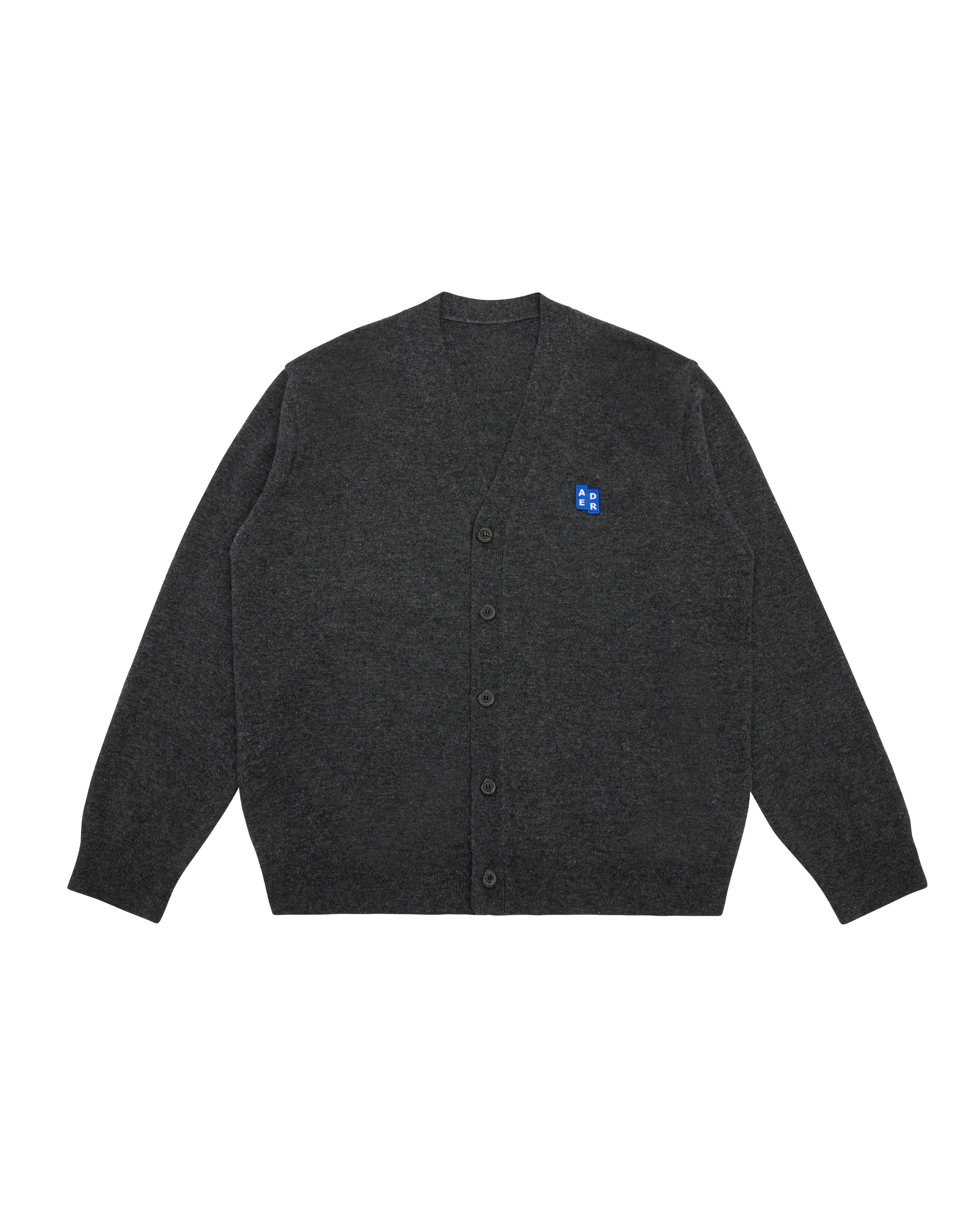 Ader Error - Sig; BL Tag cardigan 01 (Charcoal) product image 7 | TRAB K-Fashion Australia