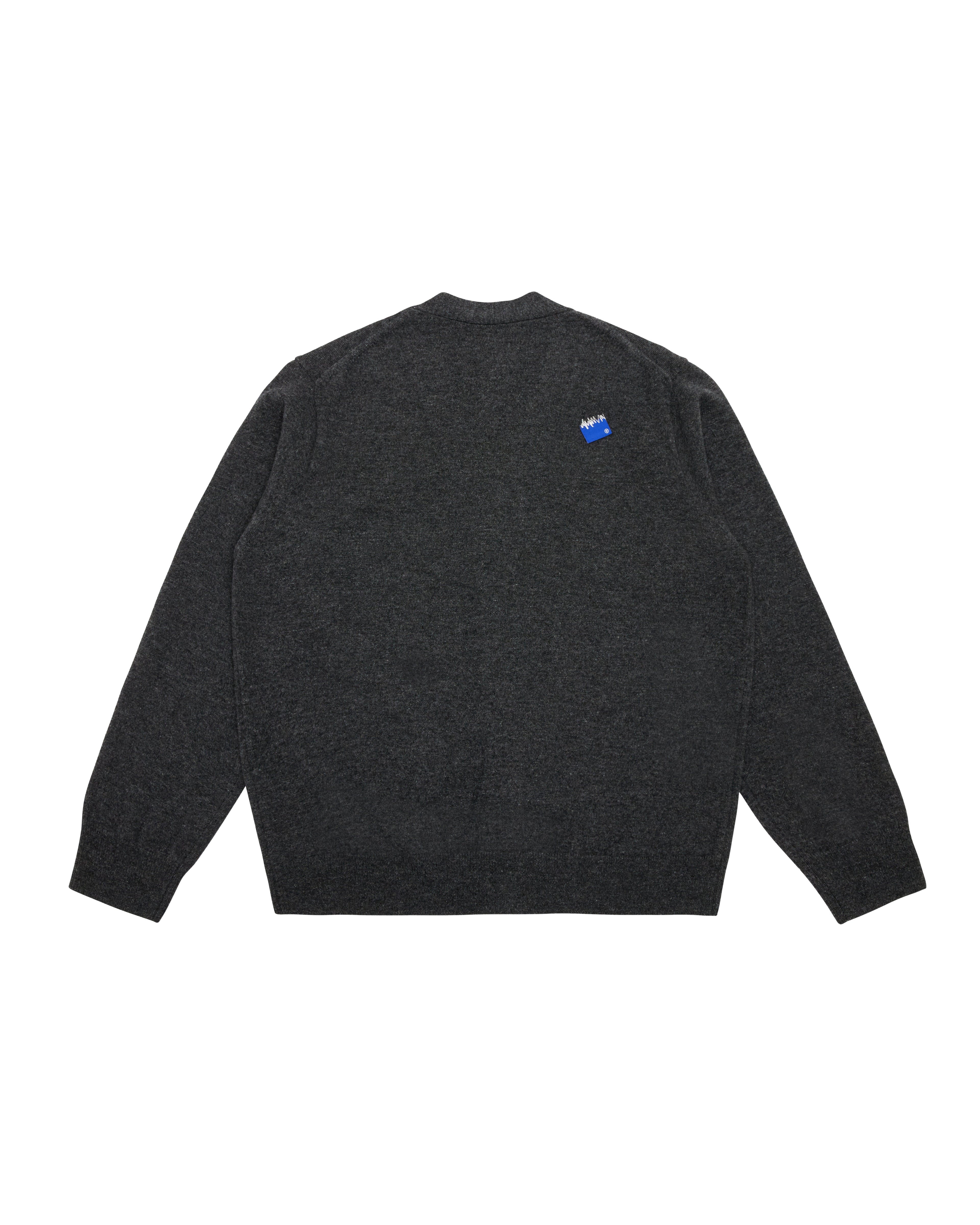 Ader Error - Sig; BL Tag cardigan 01 (Charcoal) product image 8 | TRAB K-Fashion Australia