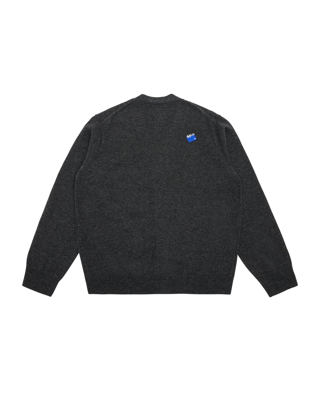 Ader Error - Sig; BL Tag cardigan 01 (Charcoal) product image 8 | TRAB K-Fashion Australia