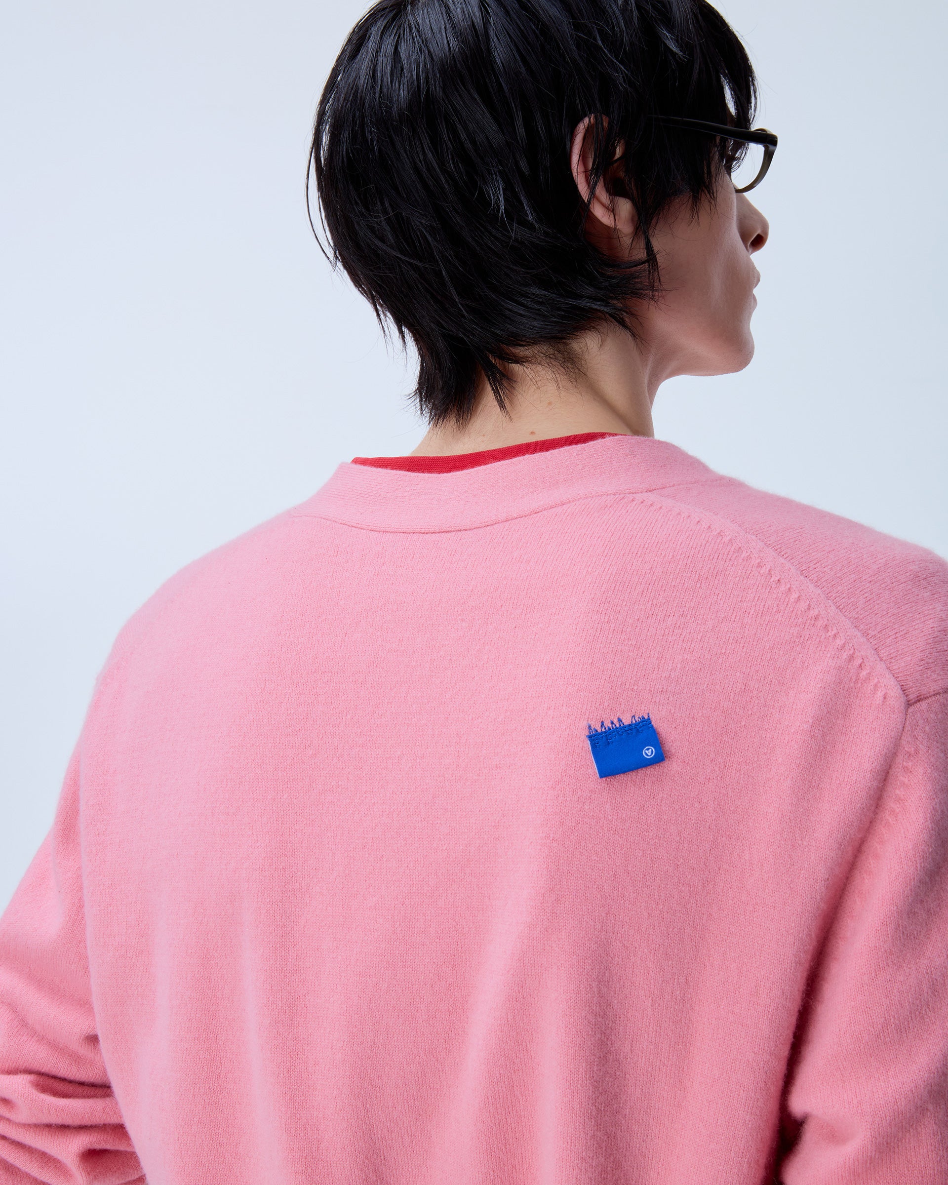 Ader Error - Sig; BL Tag cardigan 01 (Pink) product image 14 | TRAB K-Fashion Australia