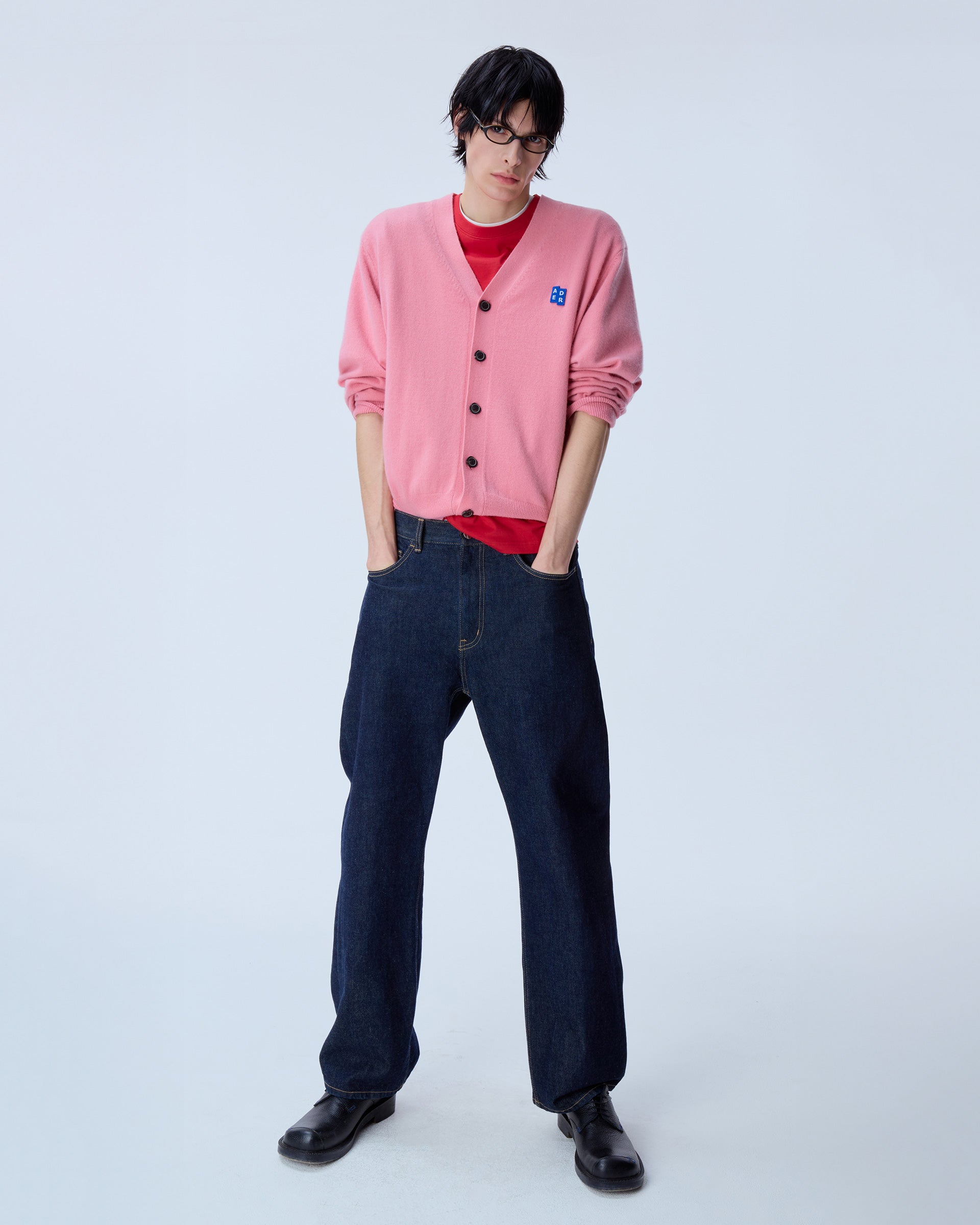 Ader Error - Sig; BL Tag cardigan 01 (Pink) product image 15 | TRAB K-Fashion Australia