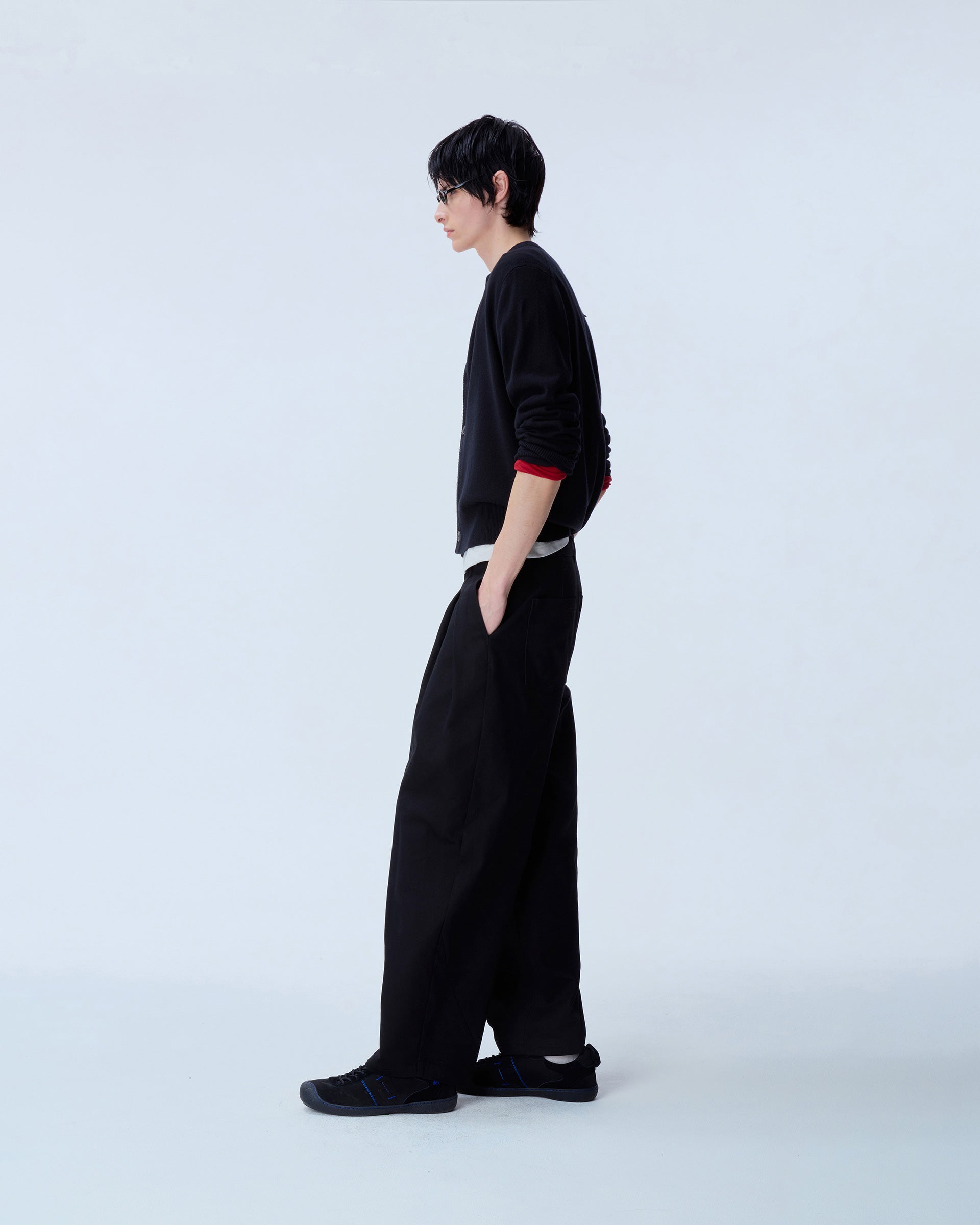 Ader Error - Sig; BL Tag cardigan 02 (Noir) product image 10 | TRAB K-Fashion Australia