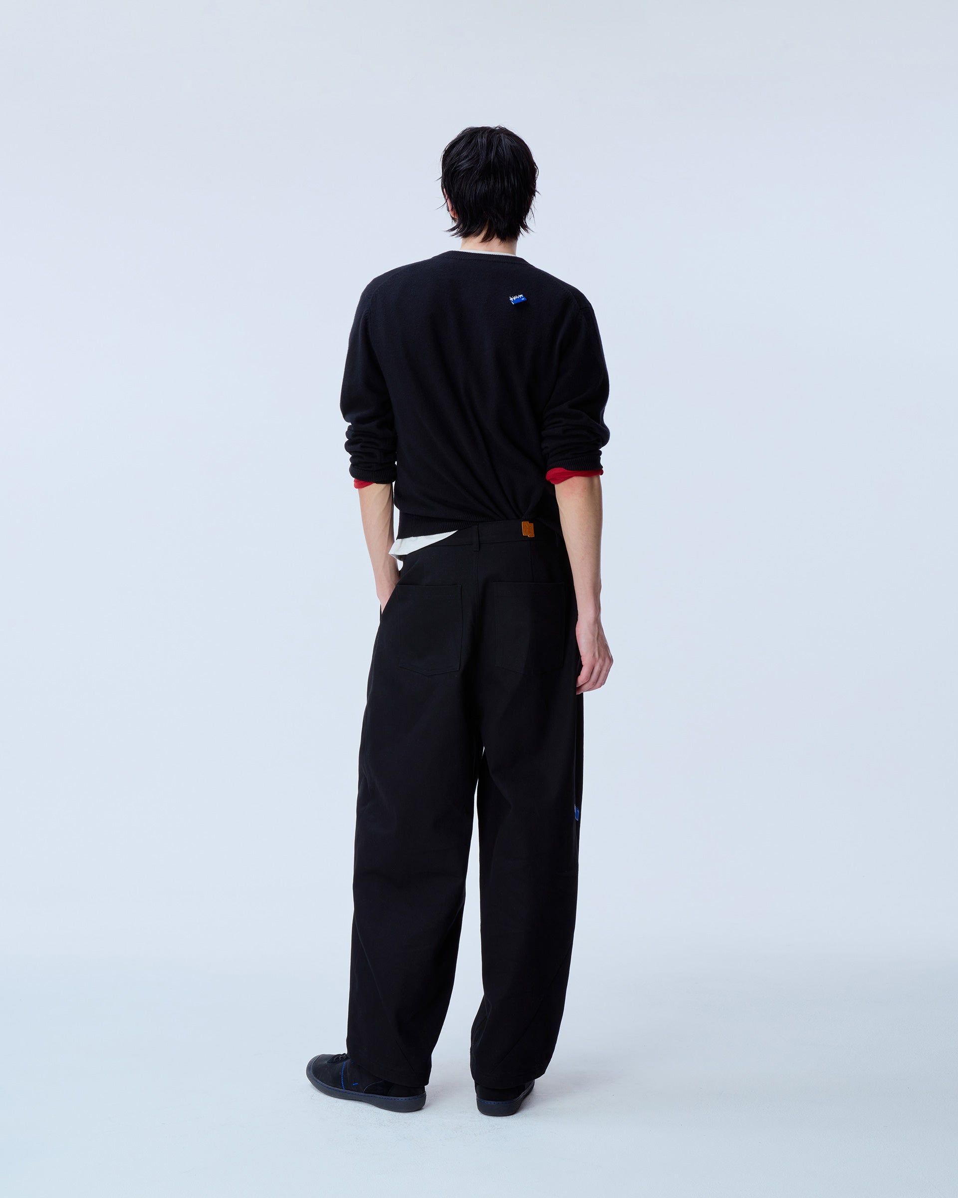 Ader Error - Sig; BL Tag cardigan 02 (Noir) product image 11 | TRAB K-Fashion Australia