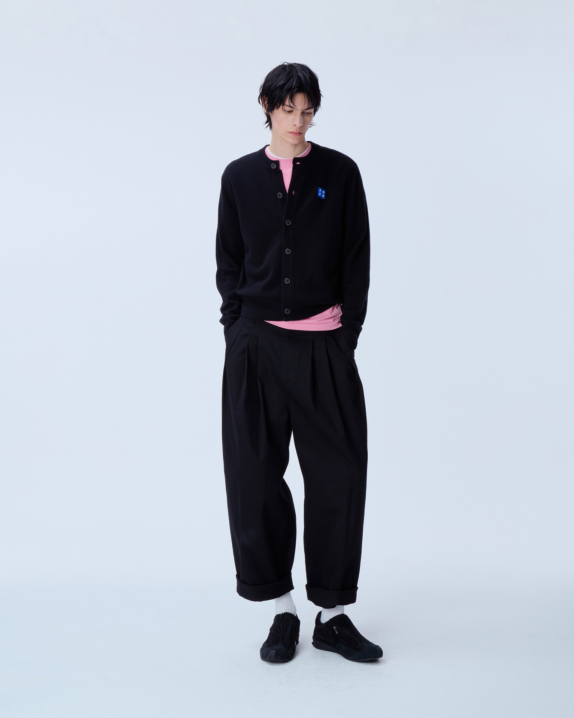 Ader Error - Sig; BL Tag cardigan 02 (Noir) product image 14 | TRAB K-Fashion Australia