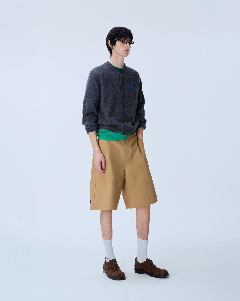 Ader Error - Sig; BL Tag cardigan 02 (Charcoal) product image 12 | TRAB K-Fashion Australia