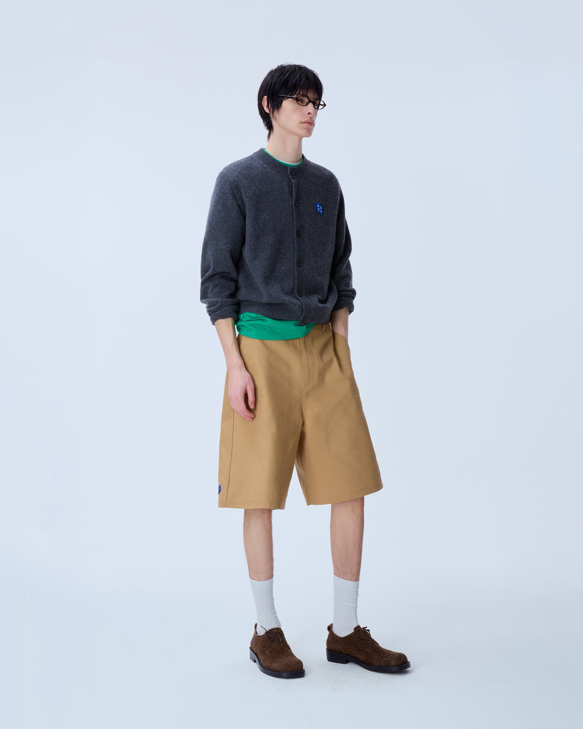 Ader Error - Sig; BL Tag cardigan 02 (Charcoal) product image 12 | TRAB K-Fashion Australia