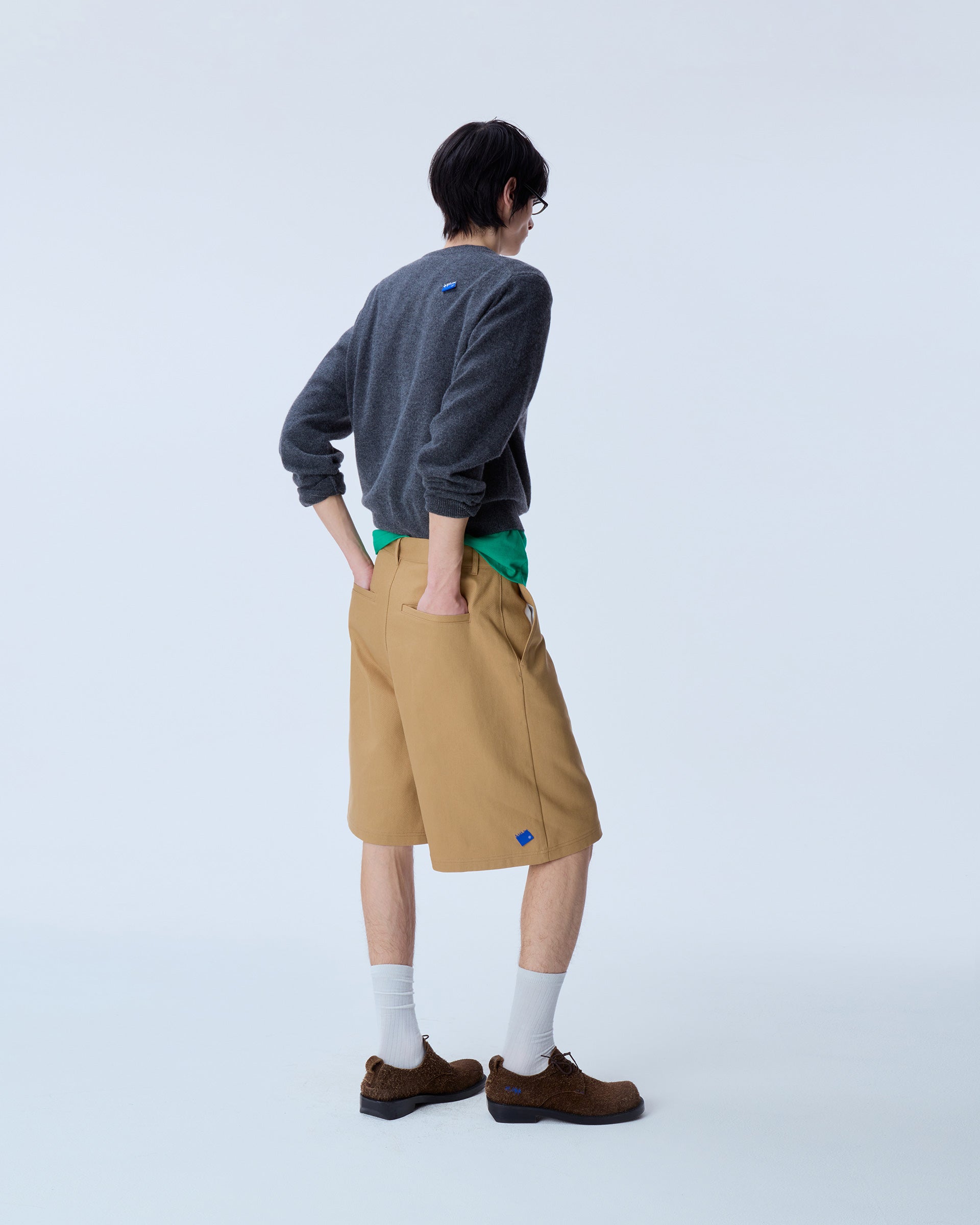 Ader Error - Sig; BL Tag cardigan 02 (Charcoal) product image 13 | TRAB K-Fashion Australia