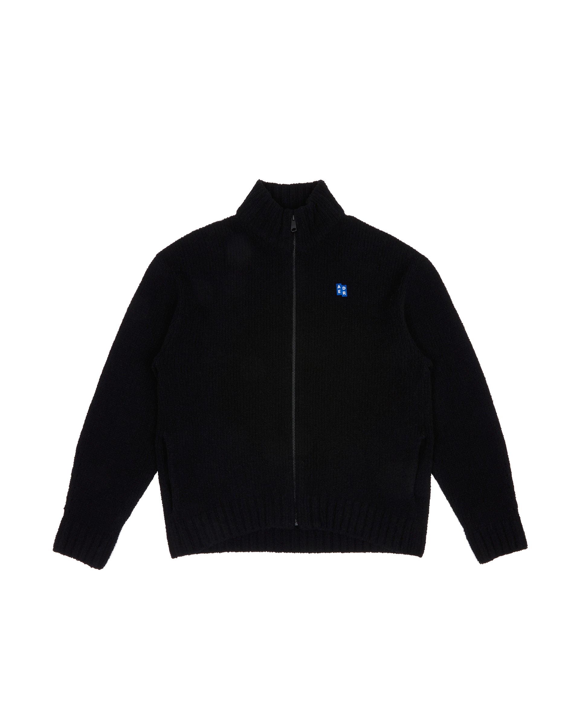 Ader Error - Sig; BL Tag knit zip-up 01 (Noir) product image 7 | TRAB K-Fashion Australia