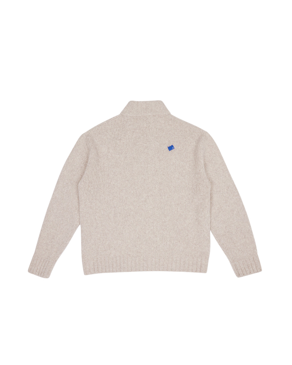 Ader Error - Sig; BL Tag knit zip-up 01 (Oatmeal) product image 8 | TRAB K-Fashion Australia
